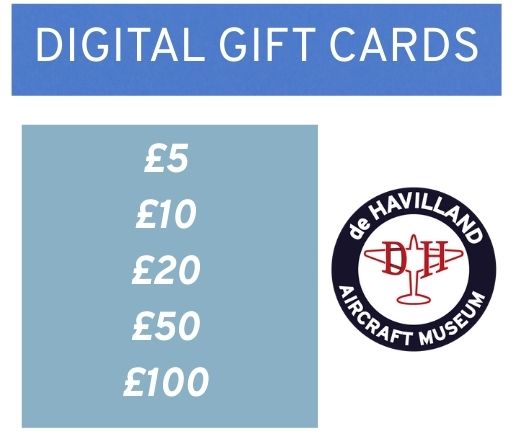 de Havilland Museum Online Gift Card
